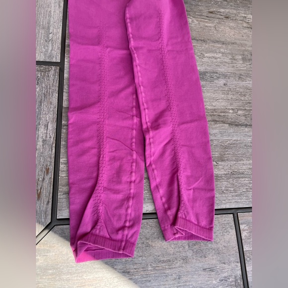 Free People Movement karma leggings hot pink size Medium Large M/L NWT - Picture 14 of 16